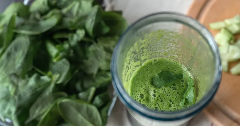 Zelené smoothie se špenátem