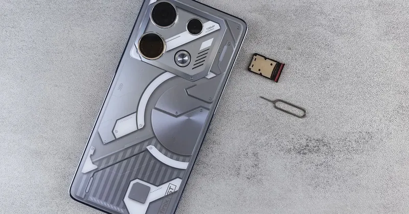 Mobil s vysunutým držiakom SIM karty